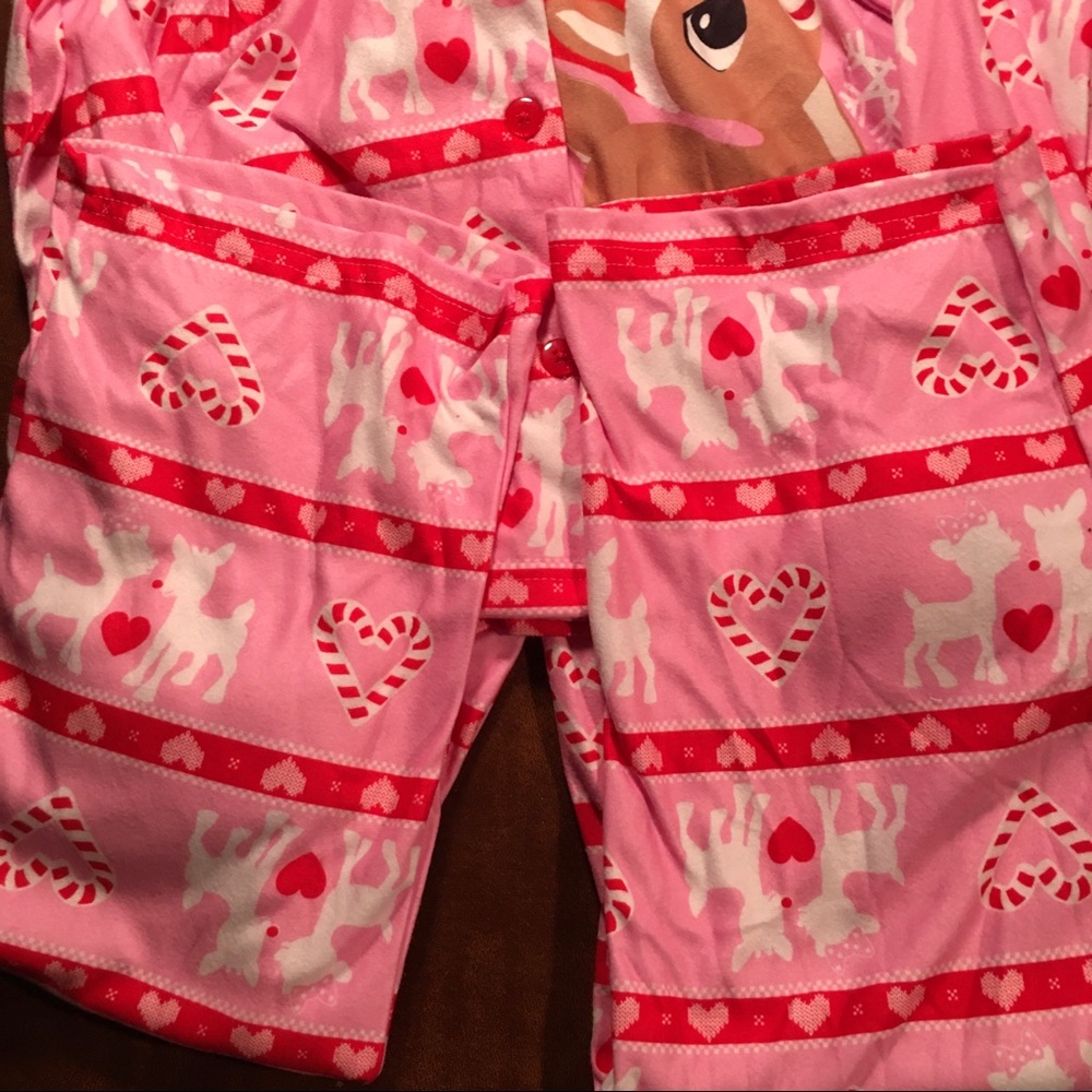 Oh Deer Rudolph Pajamas - Picture 2 of 4